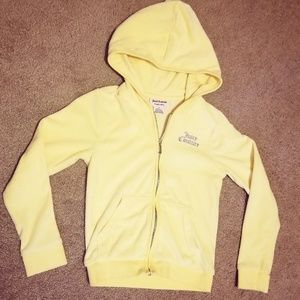 Girls Yellow Juicy Couture Sweatshirt